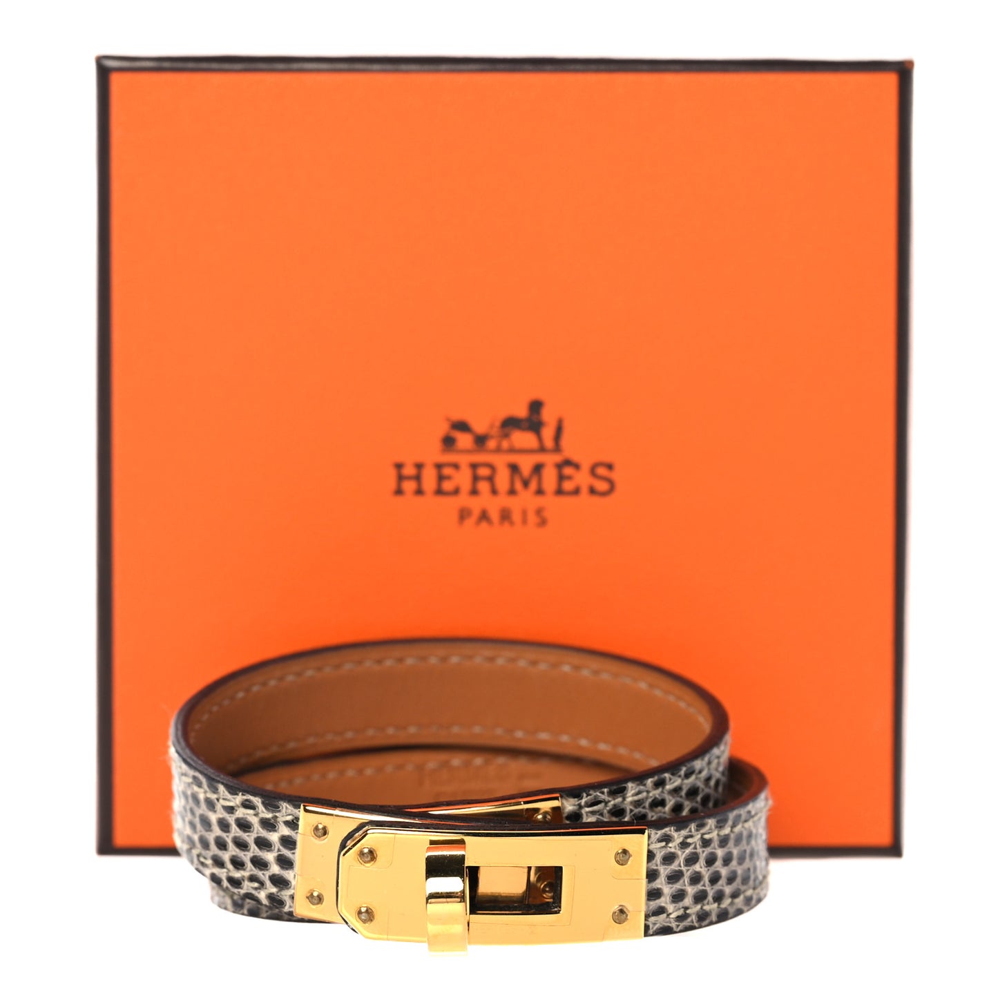 Lizard Kelly Double Tour Bracelet T3 Ombre