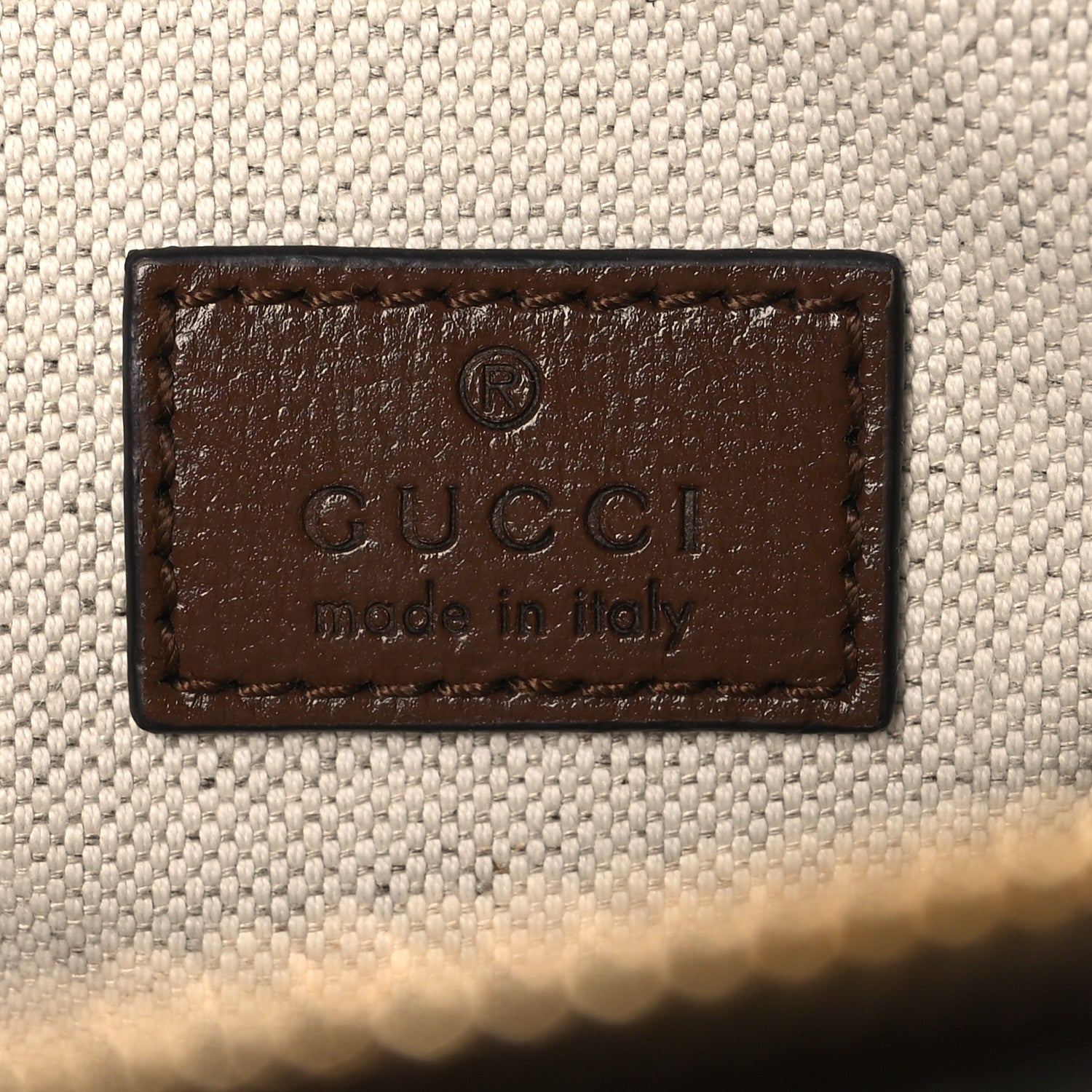 Gucci GG Supreme Monogram Azalea Calfskin Retro Interlocking G Multi-Function Bag Beige Ebony Brown Sugar 6 of 10