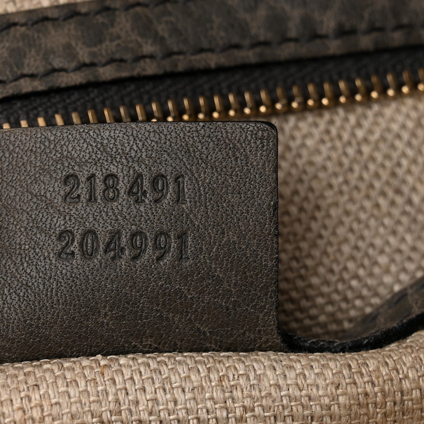 Guccissima Large New Jackie Hobo Military