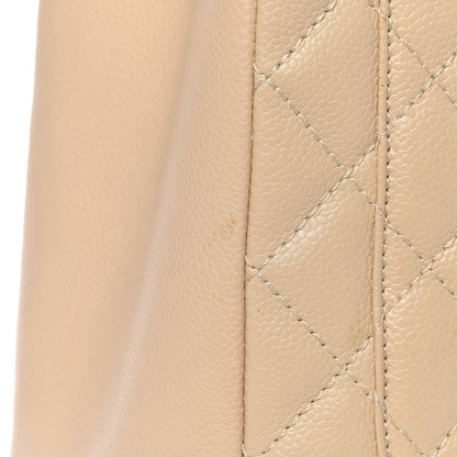 Chanel Caviar Quilted Grand Shopping Tote GST Beige Clair 20 of 20