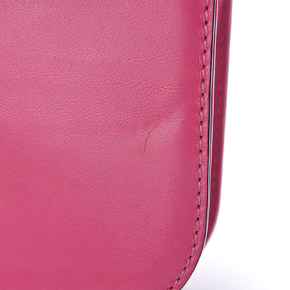 Valentino Garavani Vitello Small Glam Lock Rockstud Flap Pop Fuxia 10 of 10