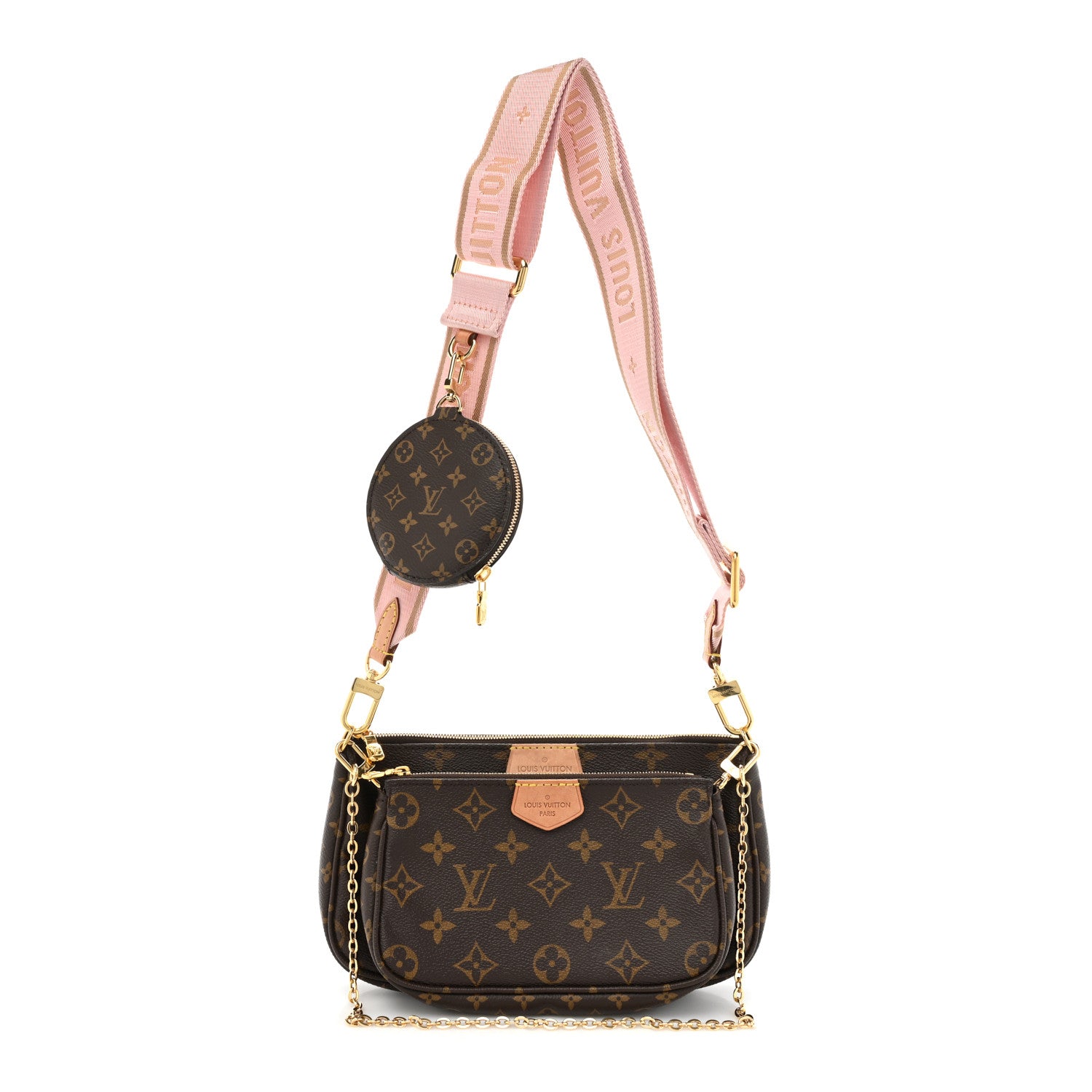 Louis Vuitton Monogram Multi Pochette Accessories Rose Clair 1 of 13