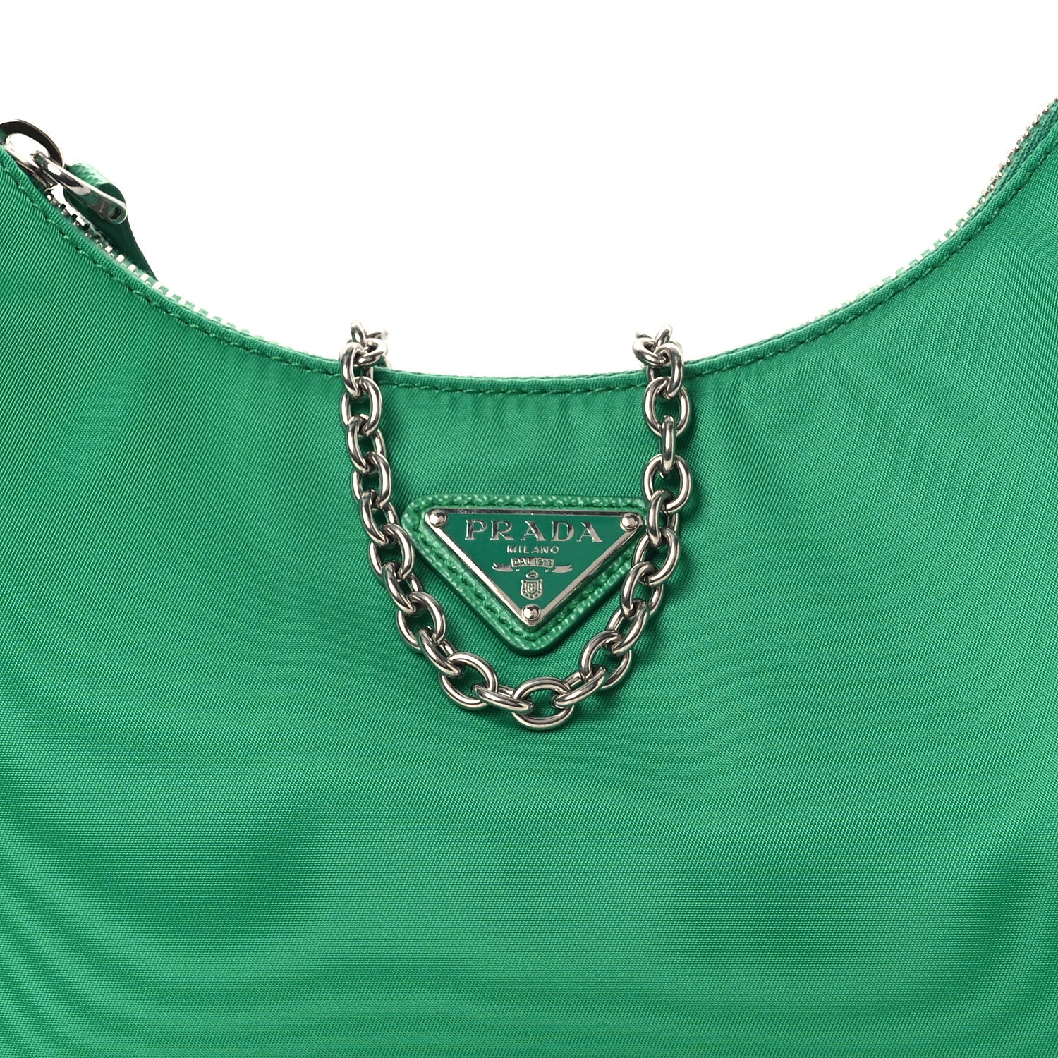 Prada Re-Nylon Re-Edition 2005 Shoulder Bag Menta 9 of 12