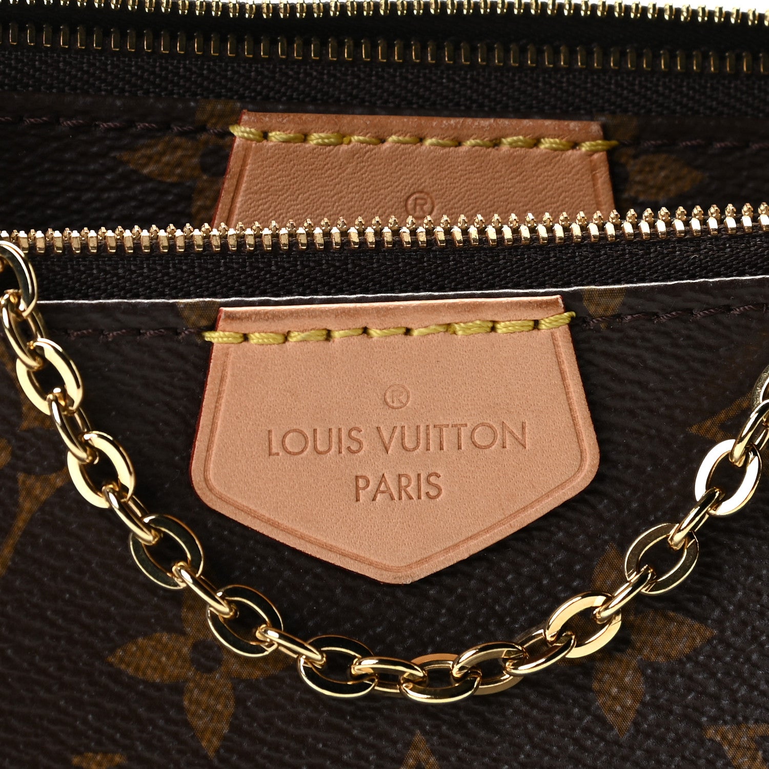 Louis Vuitton Monogram Multi Pochette Accessories Kaki 9 of 10