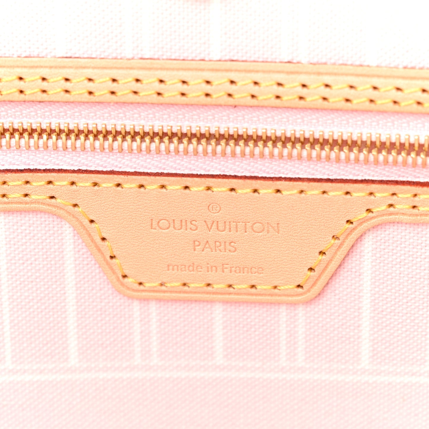 Monogram Giant By The Pool Neverfull MM Light Pink