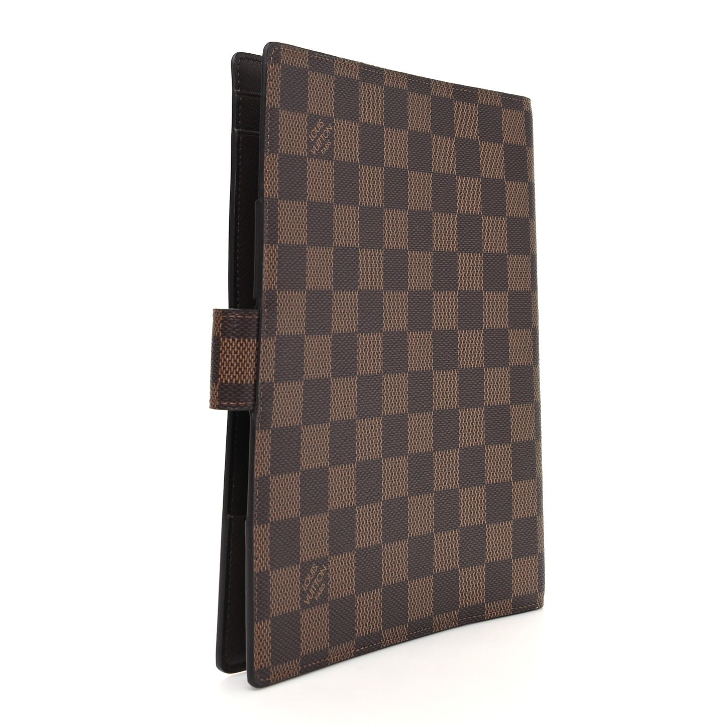 Damier Ebene Large Ring Agenda Cover