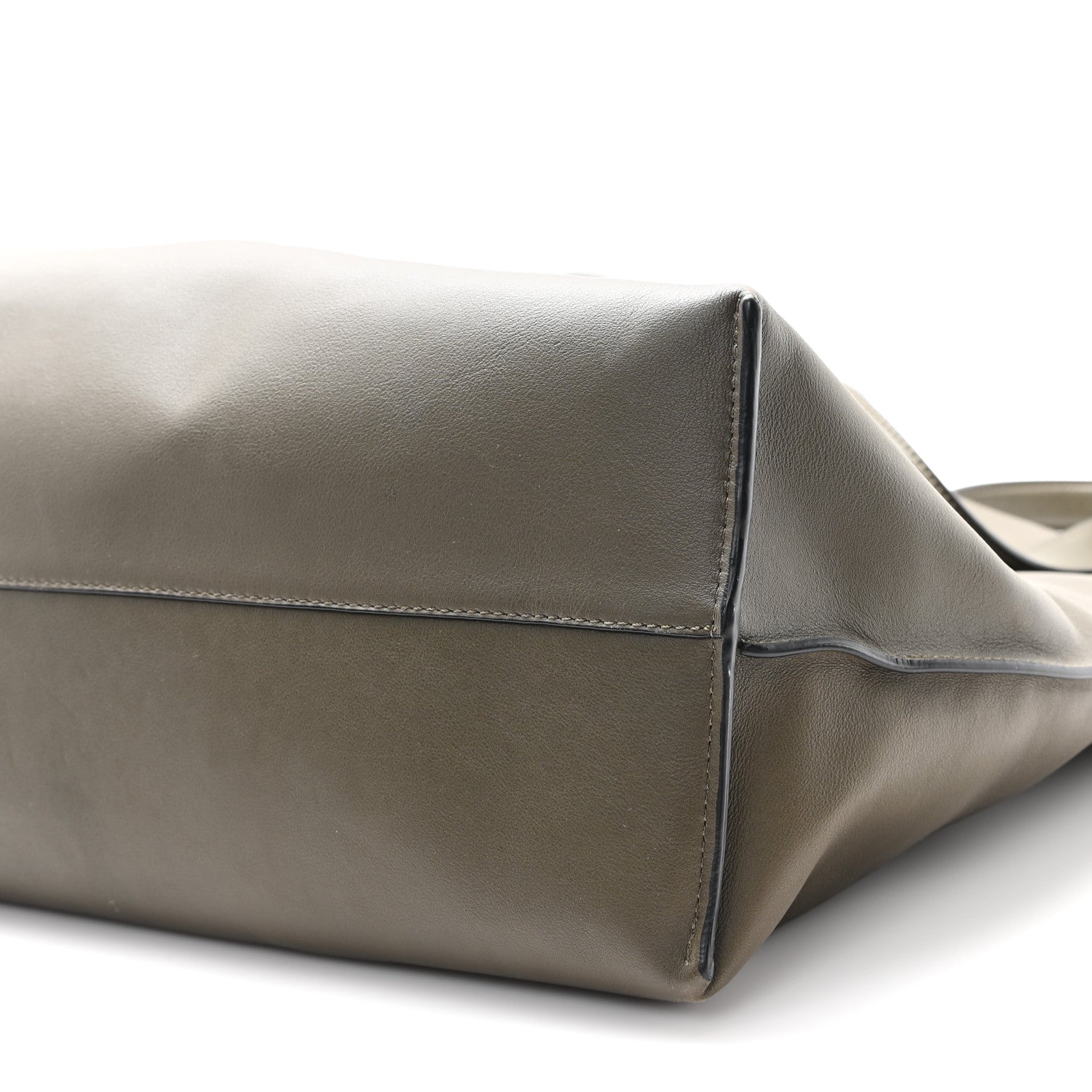Loewe Calfskin Flamenco Knot XL Tote Bag Khaki Green 9 of 9