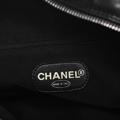 Chanel Lambskin CC Backpack Black 6 of 8