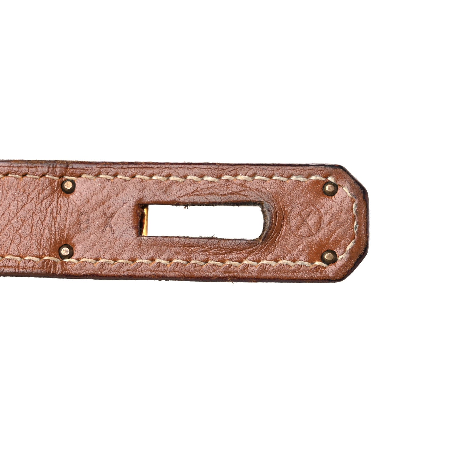 Hermes Courchevel Kelly Retourne 32 Gold 7 of 24