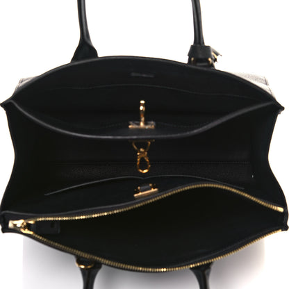 Louis Vuitton Taurillon City Steamer PM Black 5 of 12