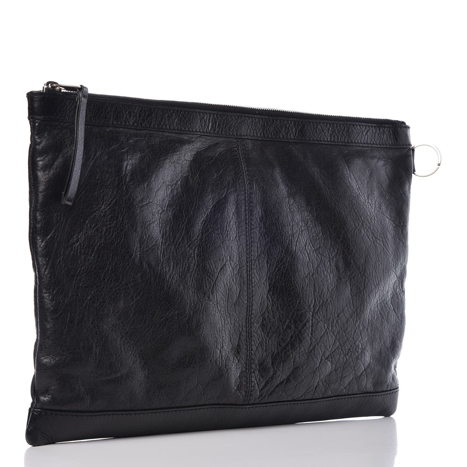 Balenciaga Agneau Arena Classic Hardware Large Clip Black 3 of 9