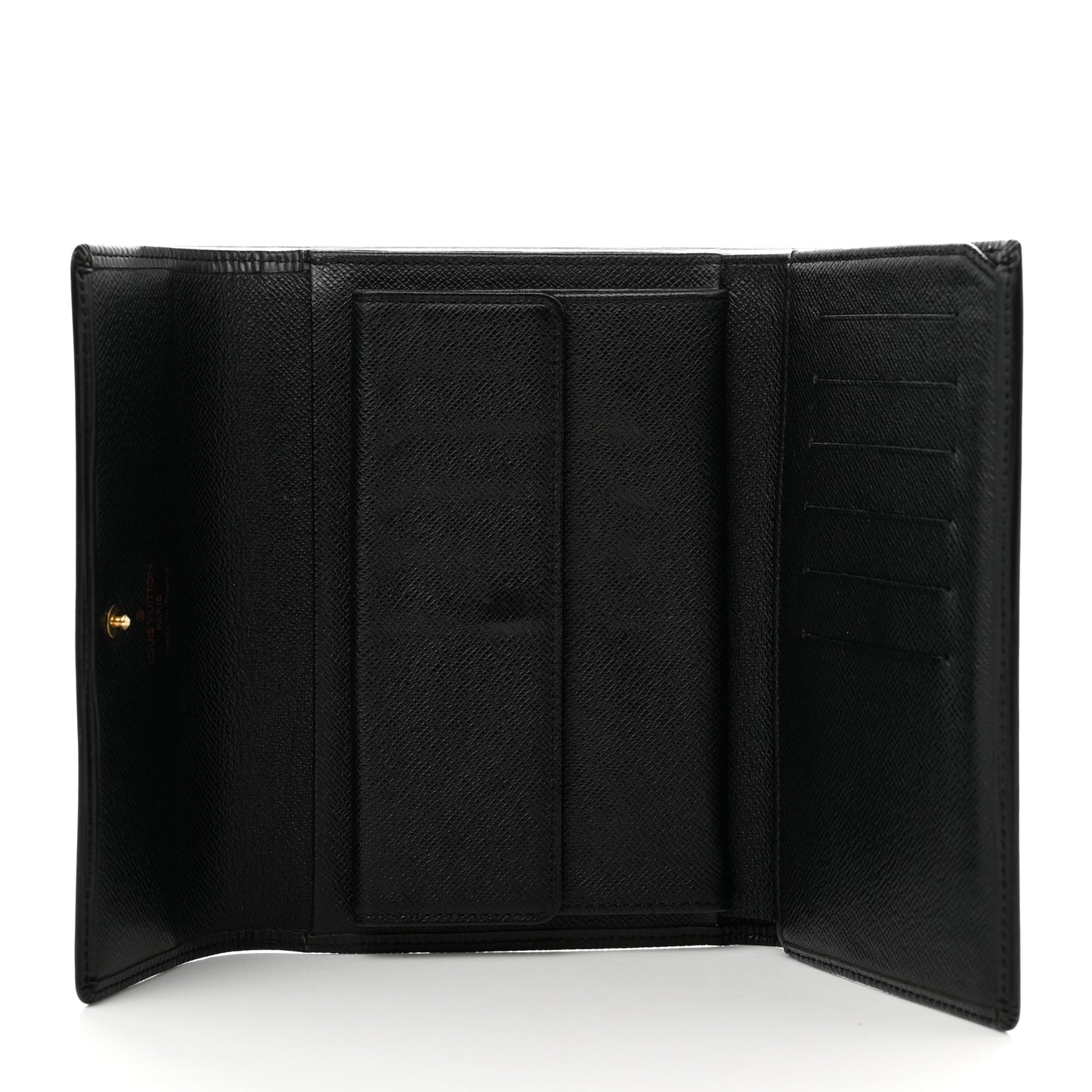 Epi Porte Tresor Etui Papiers Wallet Black