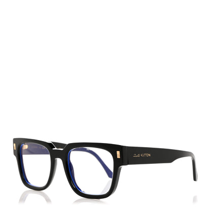 Louis Vuitton Acetate LV Escape Anti-Blue Light Glasses Z1597W Black 1 of 8