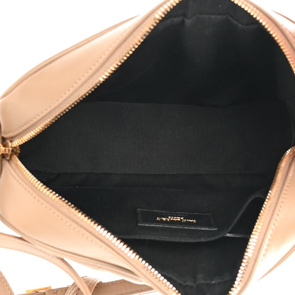 Saint Laurent Calfskin Matelasse Monogram Lou Camera Bag Dark Beige 5 of 10