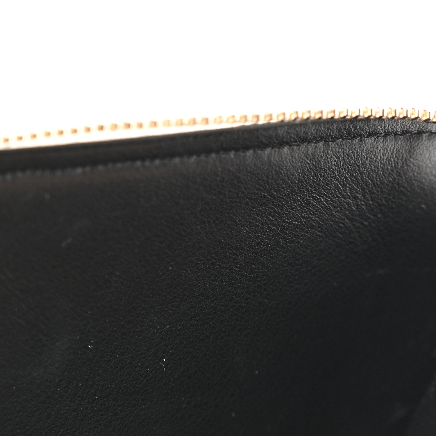 Chanel Caviar Quilted Chain Top Handle Vanity Case White 11 of 14