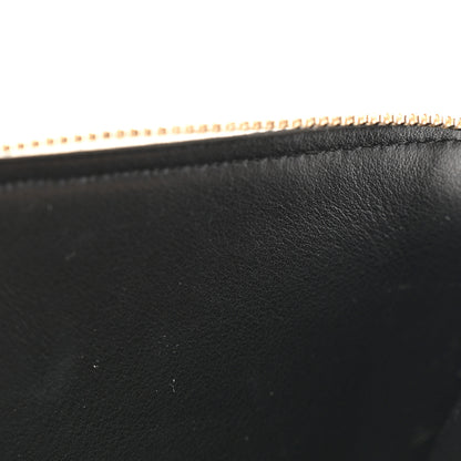 Chanel Caviar Quilted Chain Top Handle Vanity Case White 11 of 14