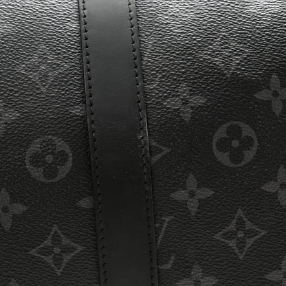 Louis Vuitton Monogram Eclipse Keepall Bandouliere 55 12 of 12
