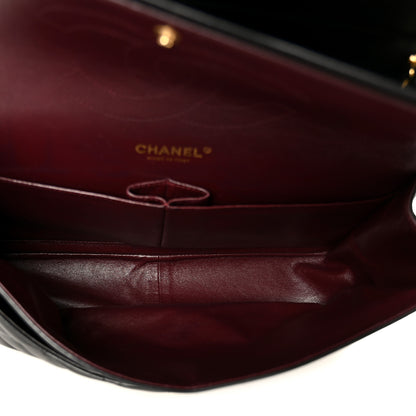 Chanel Lambskin Quilted Jumbo Double Flap Black 5 of 11