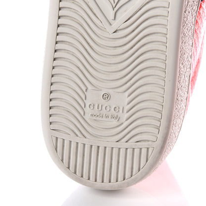 Gucci Metallic Ayers Web Mens Ace Sneakers 9 Blue Red 6 of 9
