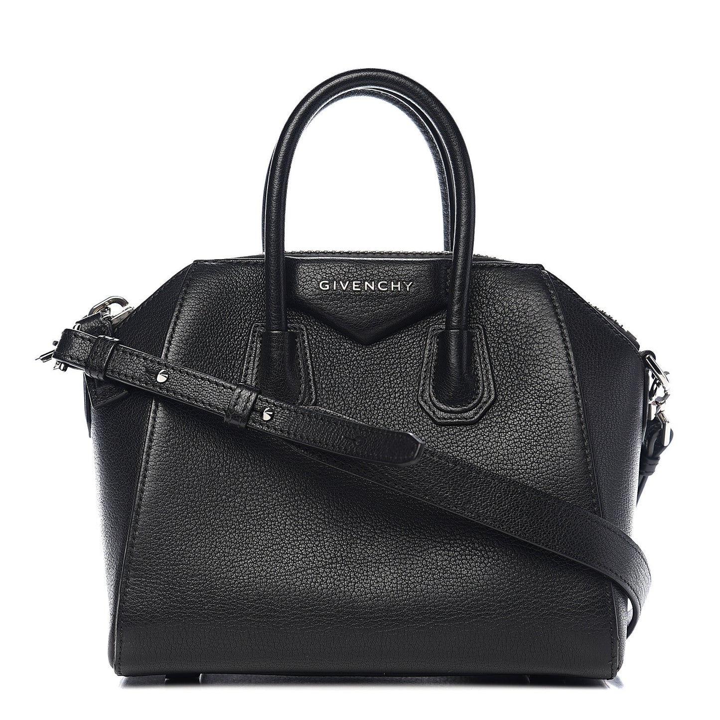 Sugar Goatskin Mini Antigona Black