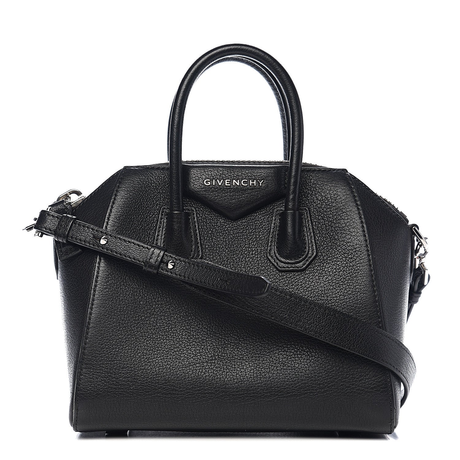 Givenchy Sugar Goatskin Mini Antigona Black 1 of 11