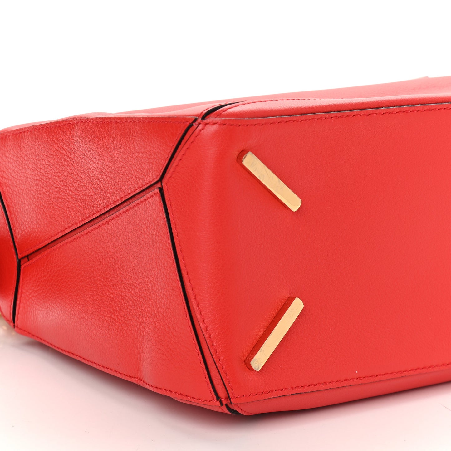 Calfskin Medium Puzzle Bag Scarlet
