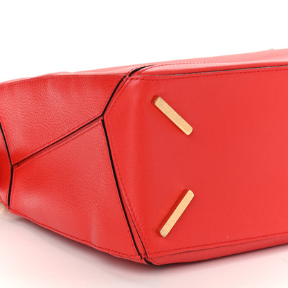 Loewe Calfskin Medium Puzzle Bag Scarlet 6 of 8