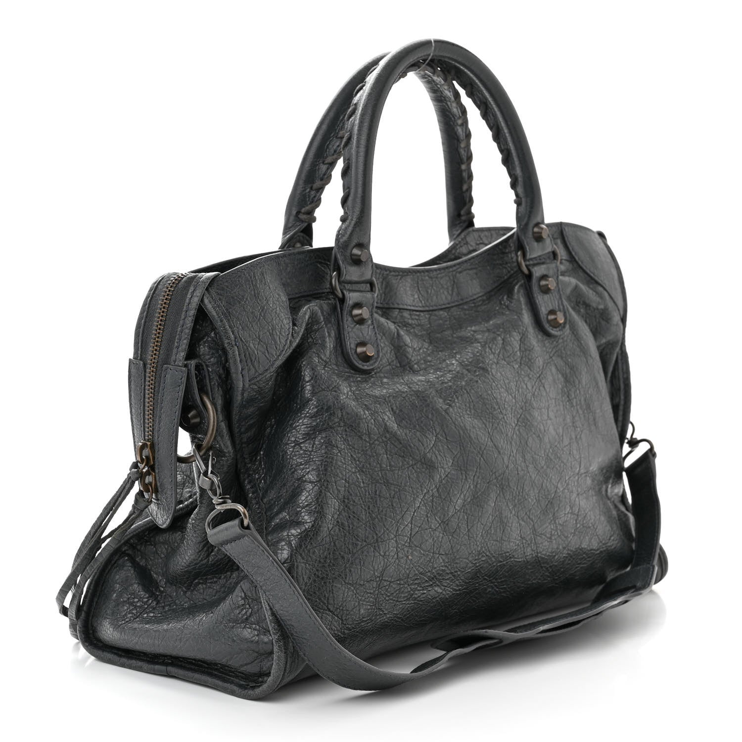 Balenciaga Agneau Classic Hardware City Anthracite 3 of 11