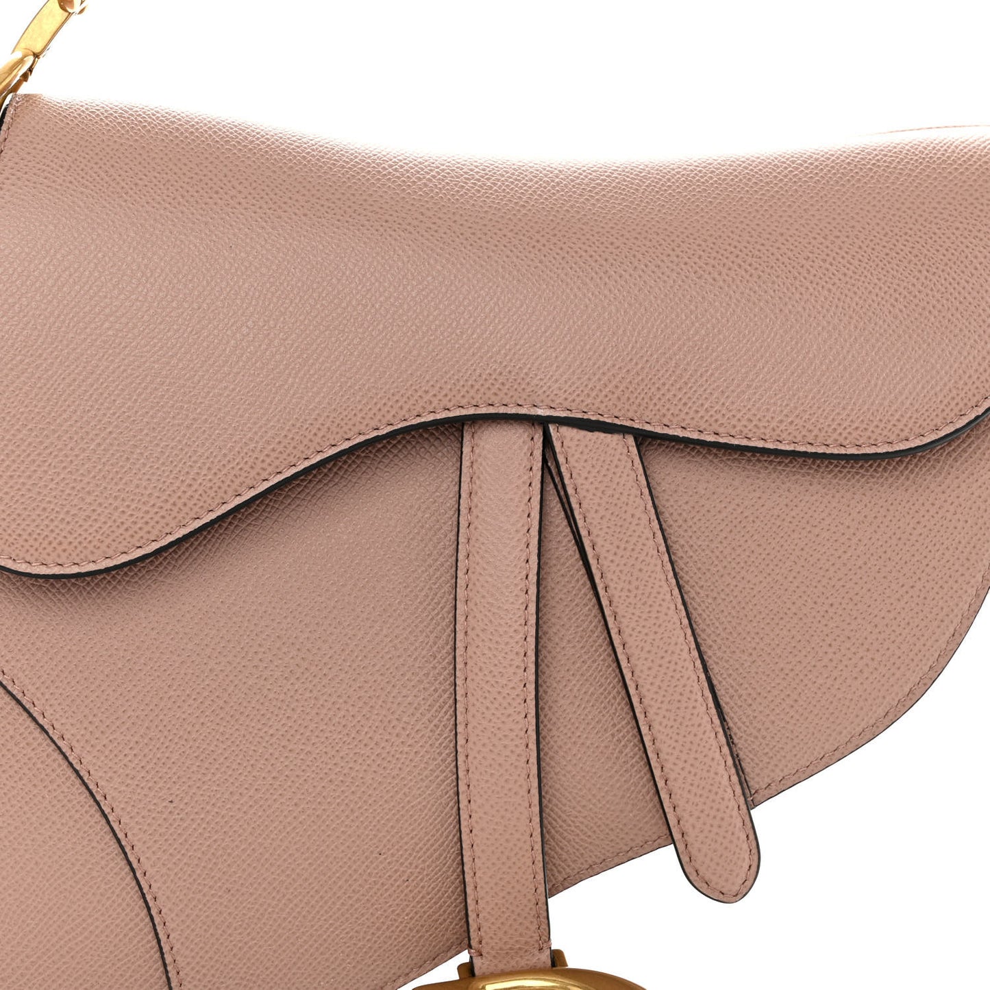 Grained Calfskin Saddle Bag Fard