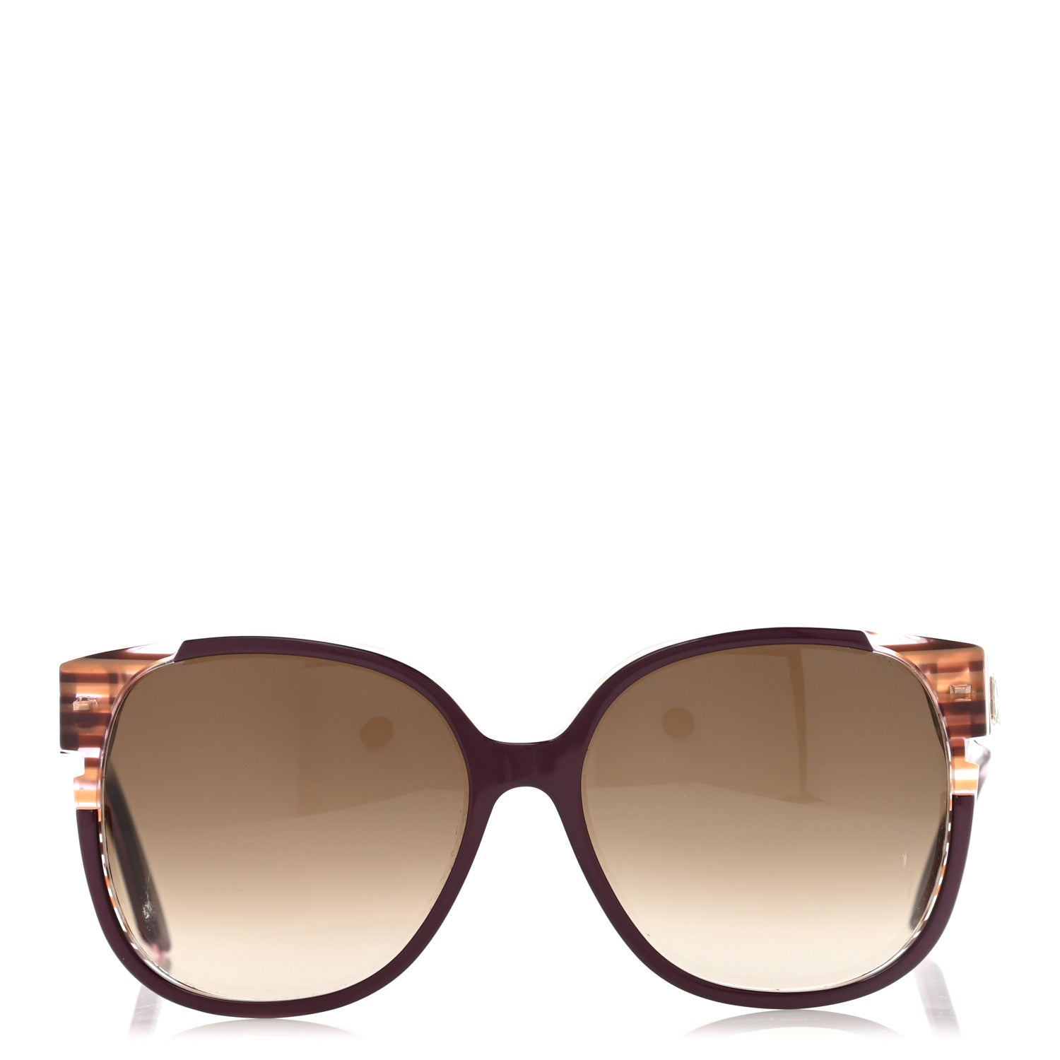 Christian Dior Acetate Diorline Sunglasses Burgundy 2 of 8
