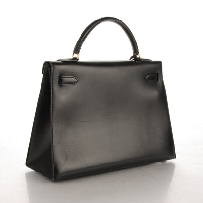 Hermes Box Kelly Sellier 32 Black 3 of 26