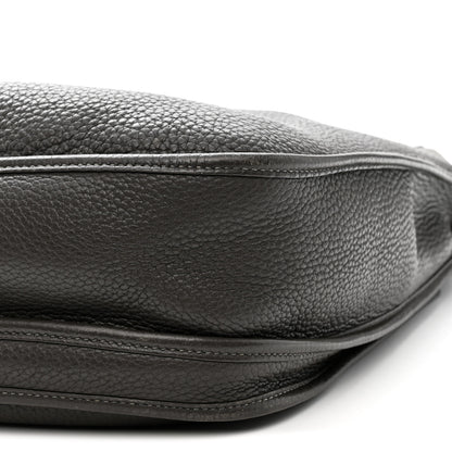Hermes Taurillon Clemence EVELYNE III GM Graphite 9 of 10