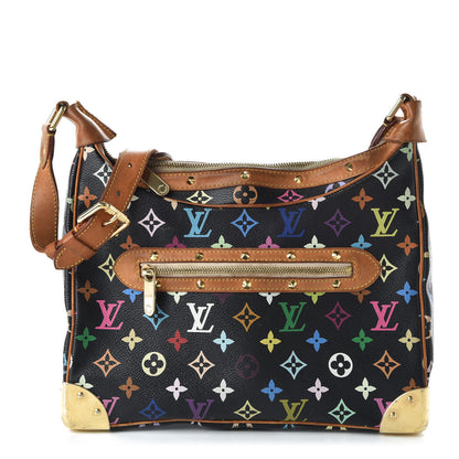 Louis Vuitton Monogram Multicolor Boulogne Black 1 of 10