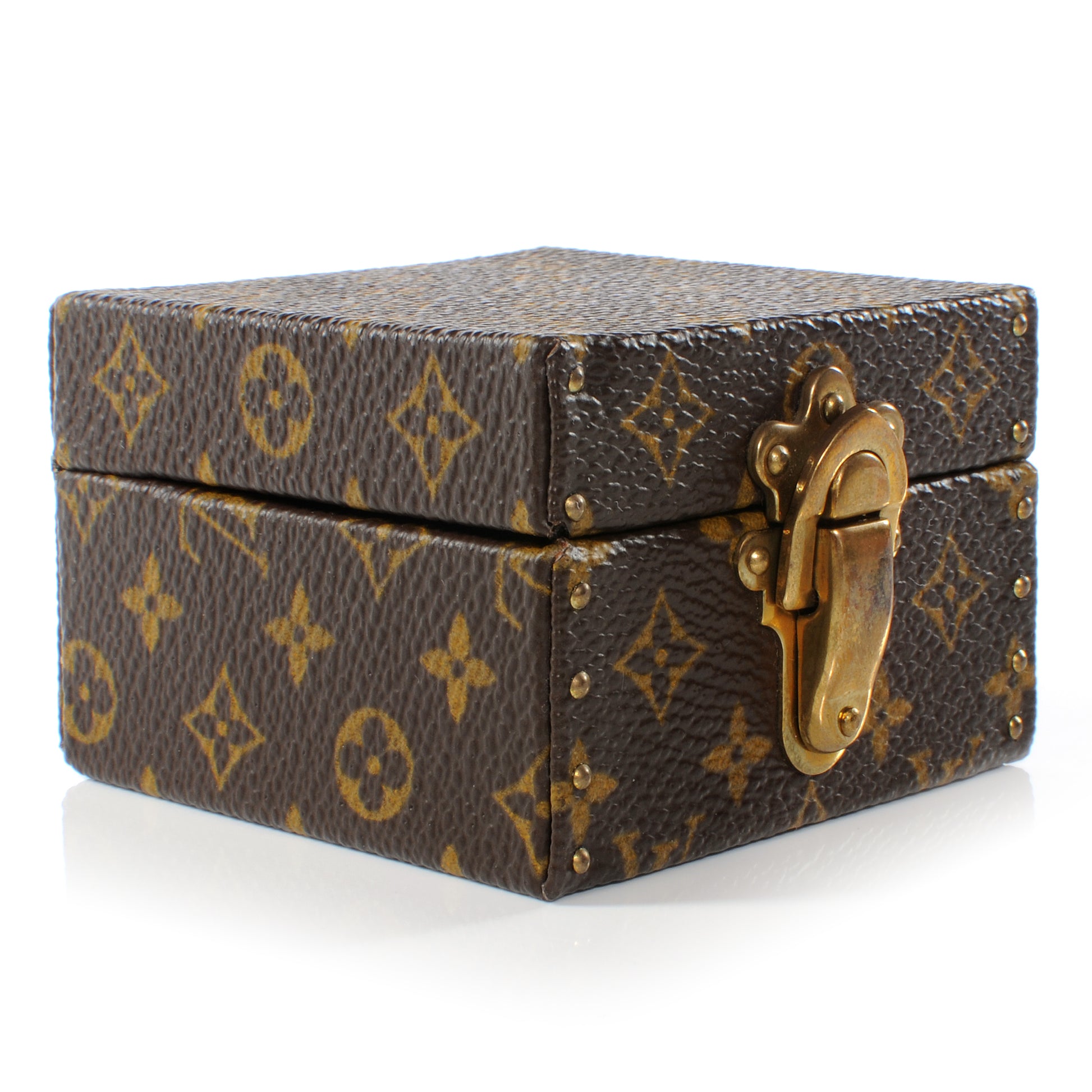 Louis Vuitton Monogram Ring Box Mini Trunk Case 4 of 6