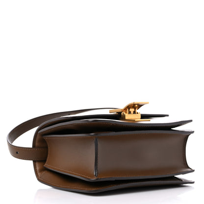 Celine Smooth Calfskin Small Classic Box Flap Bag Camel 4 of 11