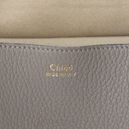 Chloe Grained Lambskin Drew Shoulder Bag Motty Grey 6 of 10