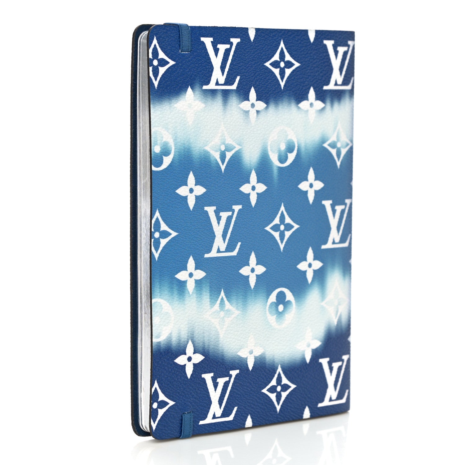 Louis Vuitton Monogram Escale Clemence Notebook Blue 3 of 11