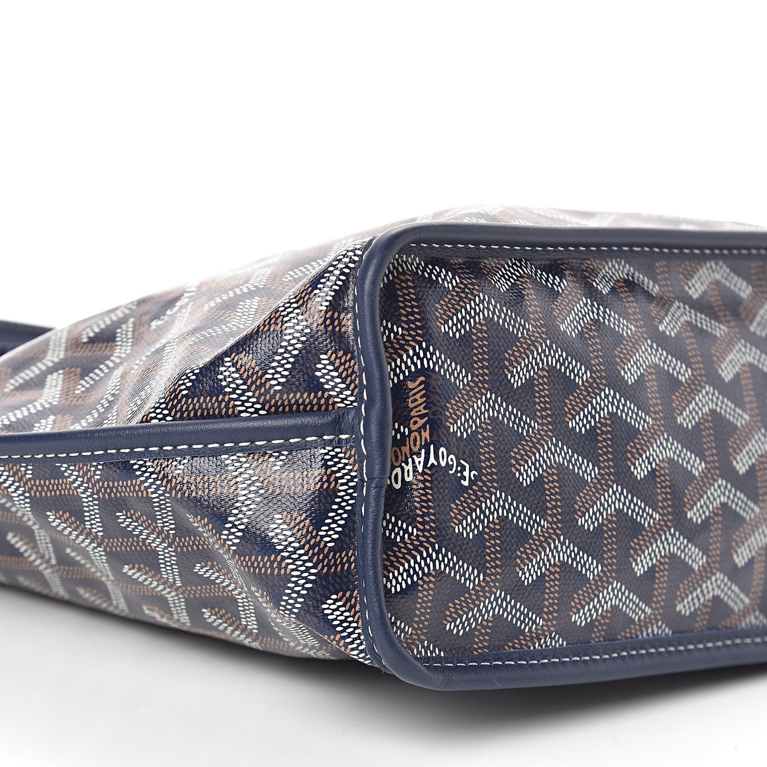 Goyard Goyardine Reversible Mini Anjou Navy 10 of 11