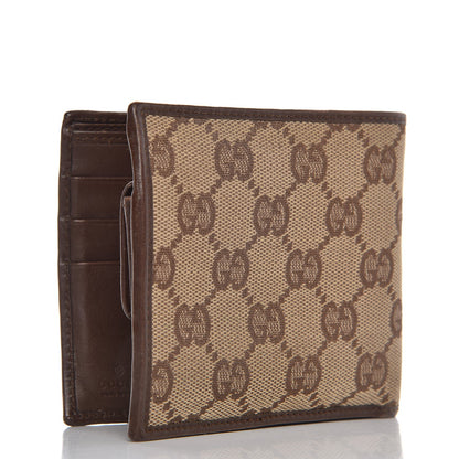 Gucci GG Monogram Bi-Fold Wallet Dark Brown 3 of 15