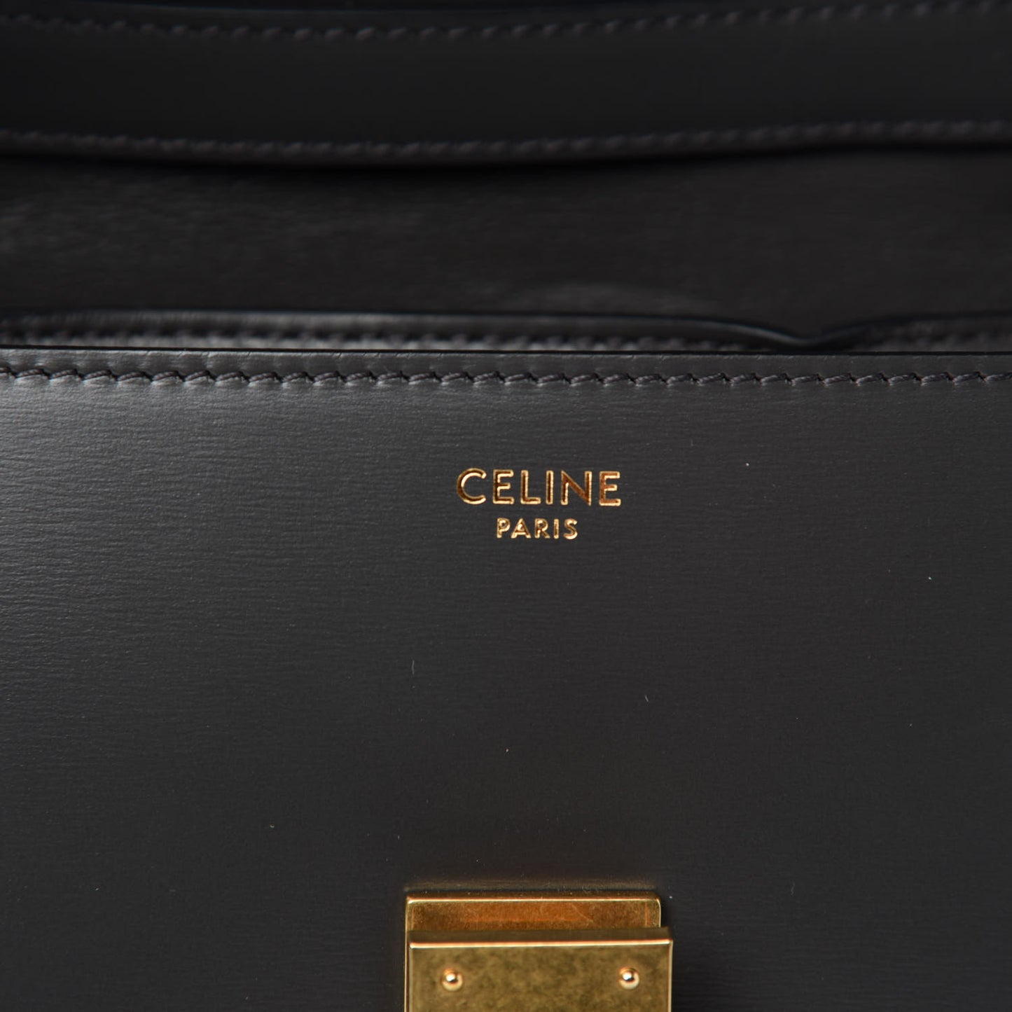 Box Calfskin Teen Classic Box Flap Bag Anthracite