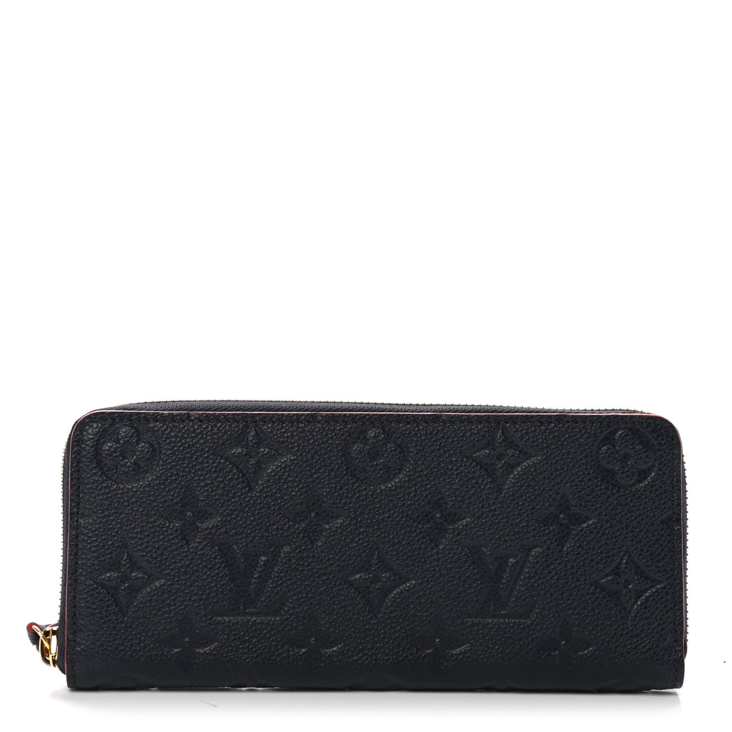 Empreinte Clemence Wallet Marine Rouge