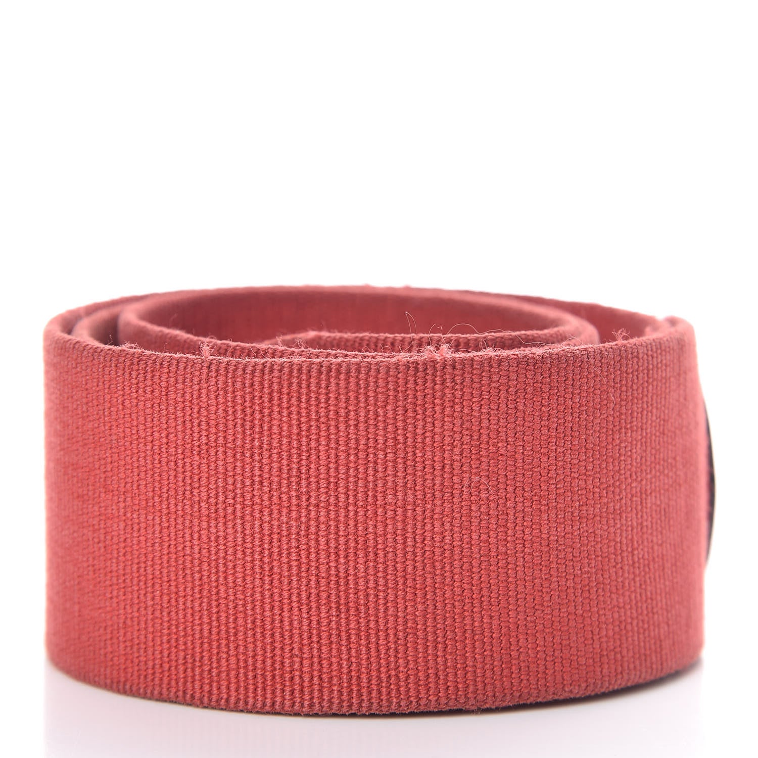 Hermes Toile Courchevel Shoulder Strap Rouge Vif 2 of 3