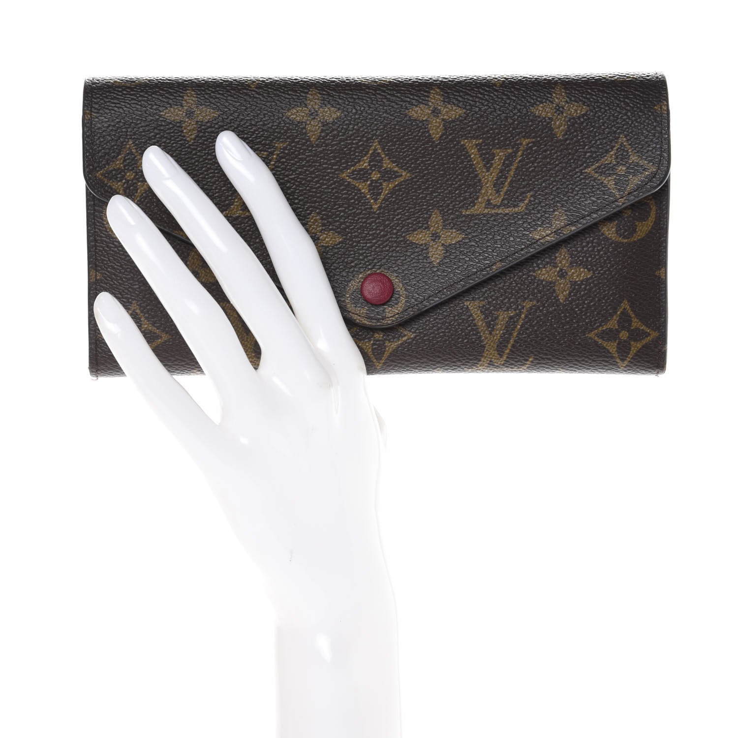 Louis Vuitton Monogram Josephine Wallet Fuchsia 2 of 13