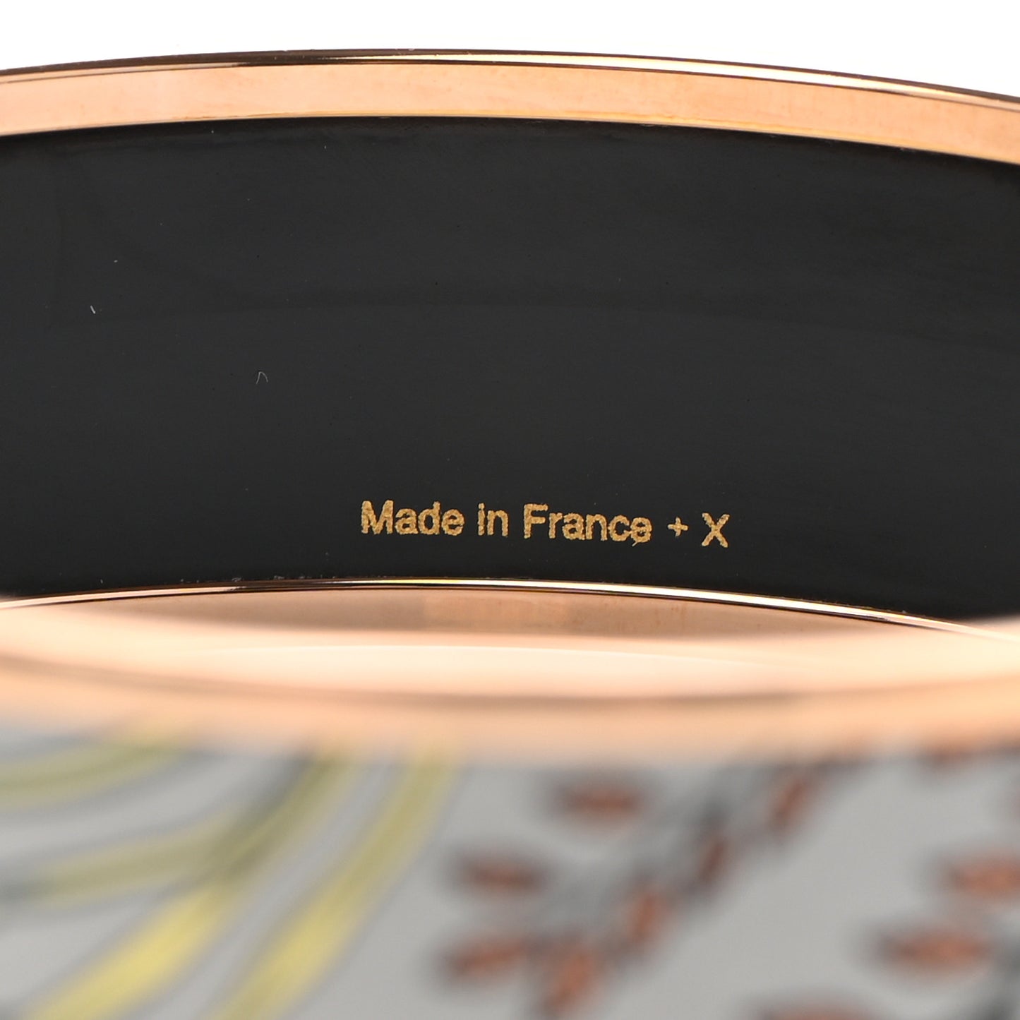 Enamel Printed Wide Le Marche de Savana Bracelet 70 Romantique