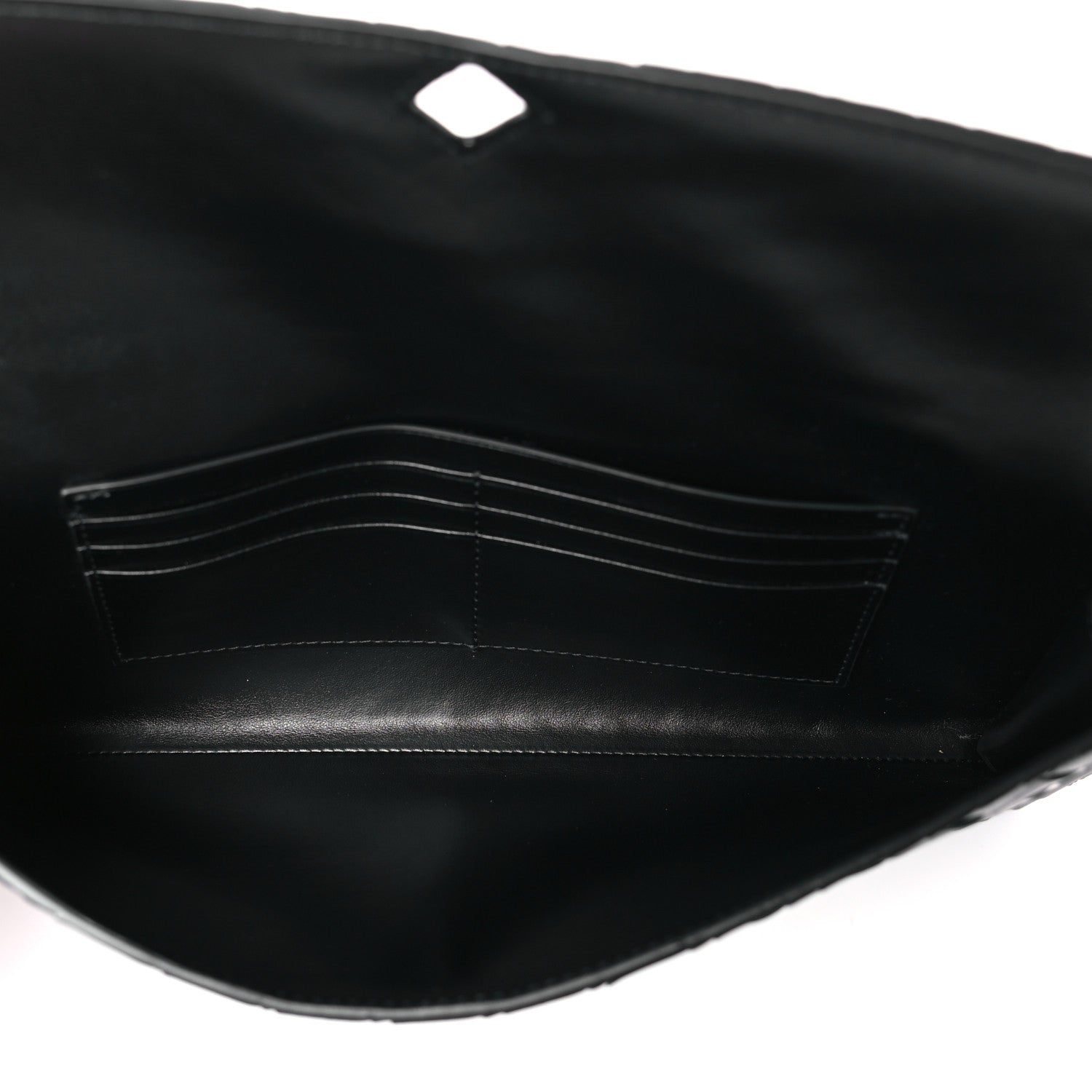 Bottega Veneta Nappa Intrecciato Long Andiamo Top Handle Clutch Black 5 of 8