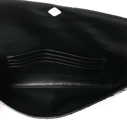 Bottega Veneta Nappa Intrecciato Long Andiamo Top Handle Clutch Black 5 of 8