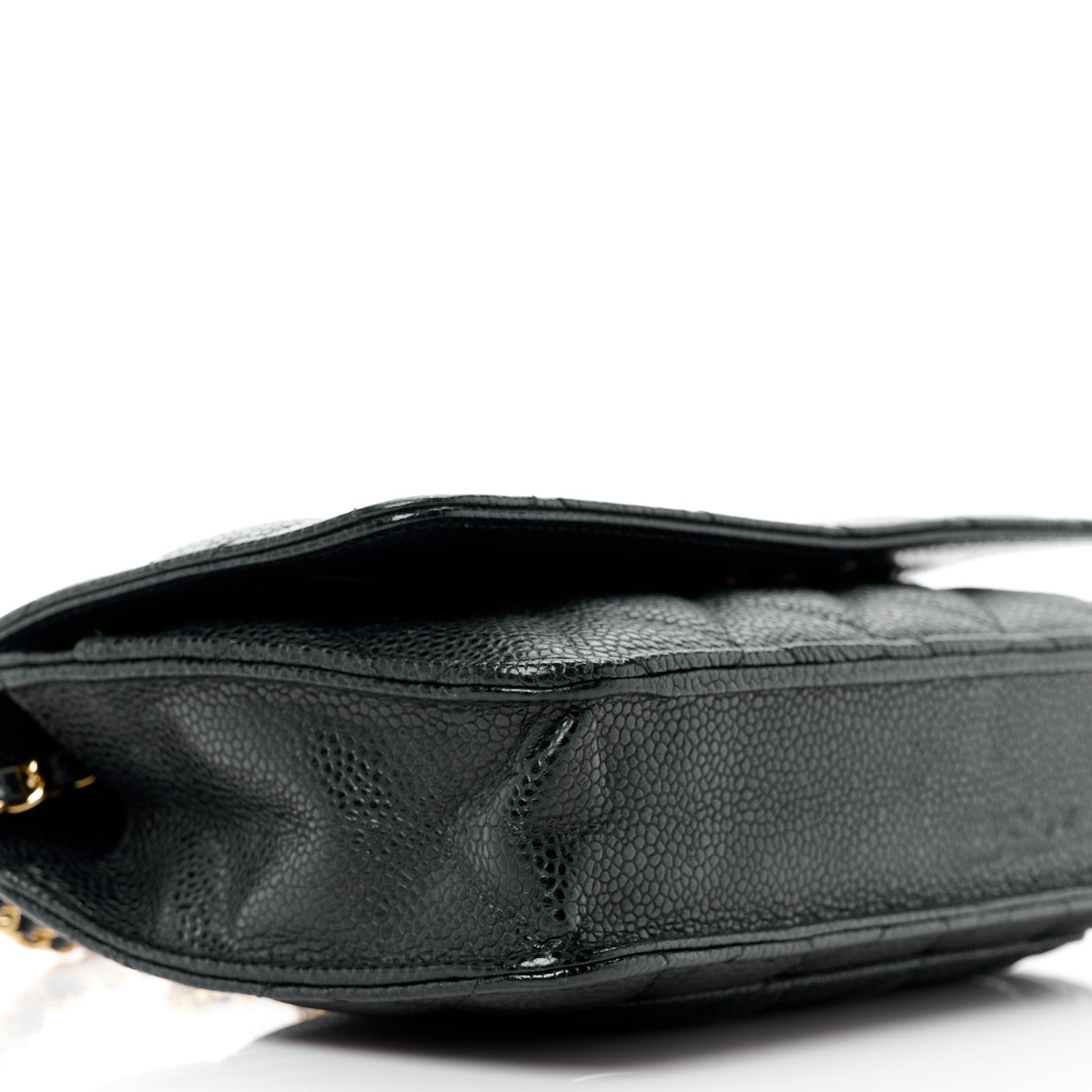 Chanel Caviar Quilted Wallet on Chain WOC Black 10 of 11