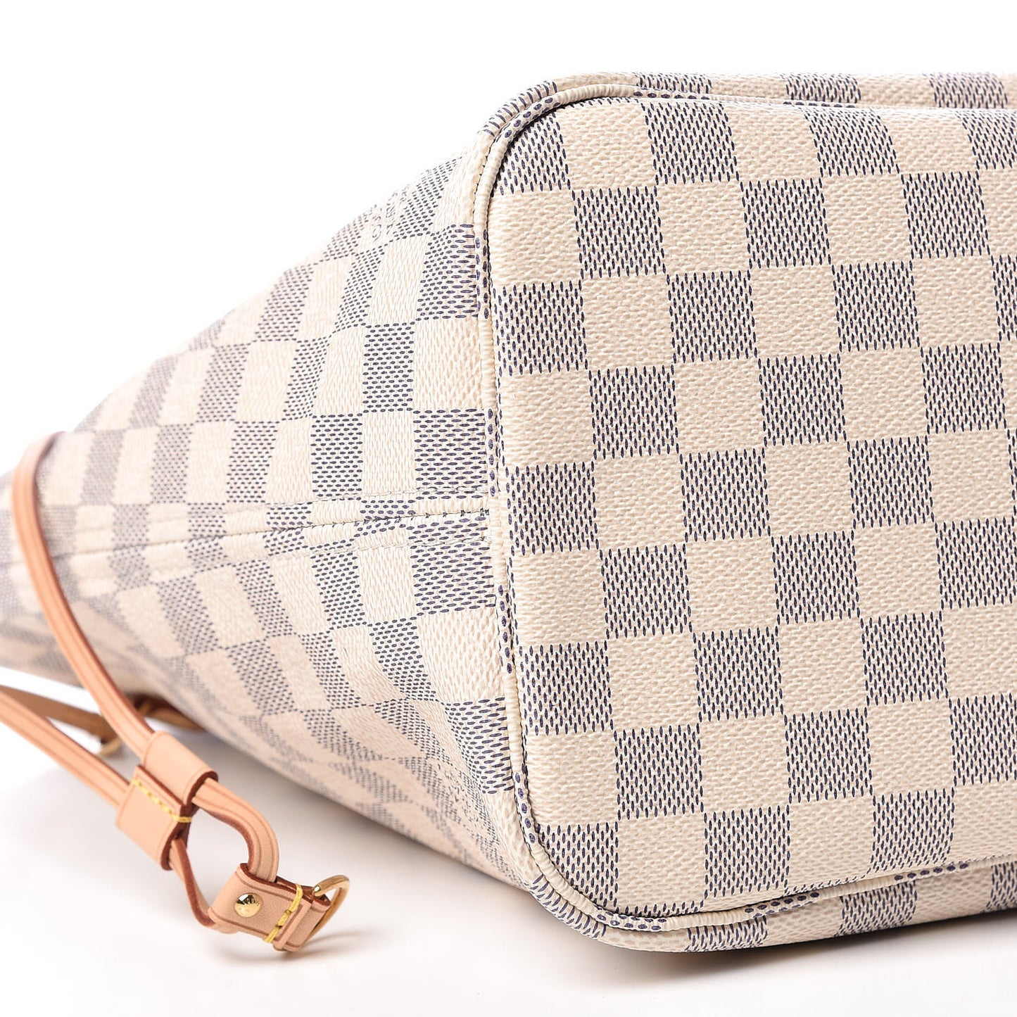 Damier Azur Neo Neverfull MM Rose Ballerine