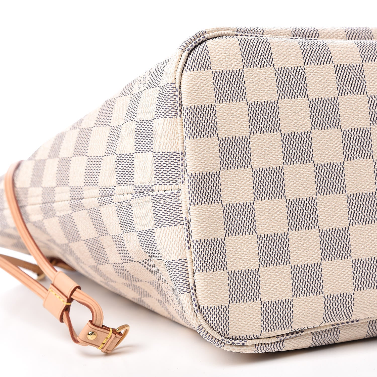 Louis Vuitton Damier Azur Neo Neverfull MM Rose Ballerine 9 of 10