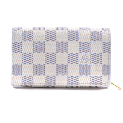 Louis Vuitton Damier Azur Tresor Wallet 1 of 7